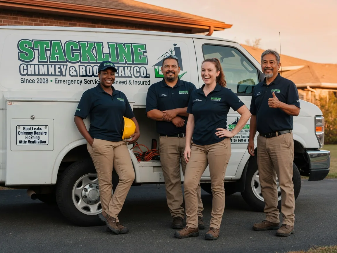 Chimney flashing repair company in Winger, MN